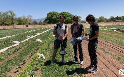 Students go on-site to learn about greenhouse gas emissions